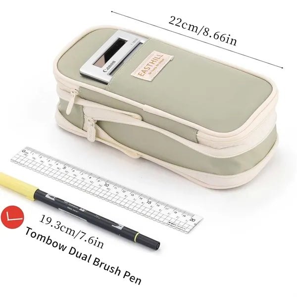 Pencil Pouch With Compartments