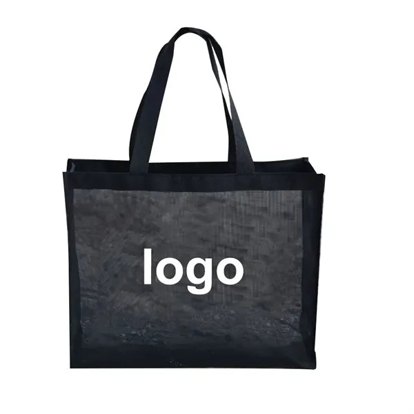 Premium Thick Transparent Nylon Mesh Tote Bag