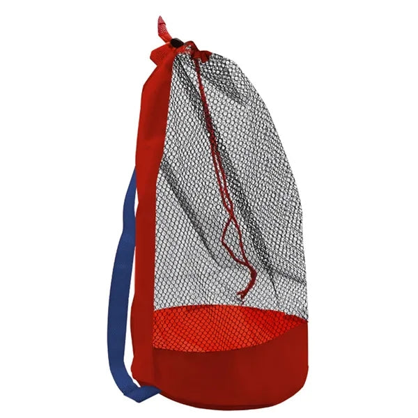Mesh Drawstring Toy Storage Bag