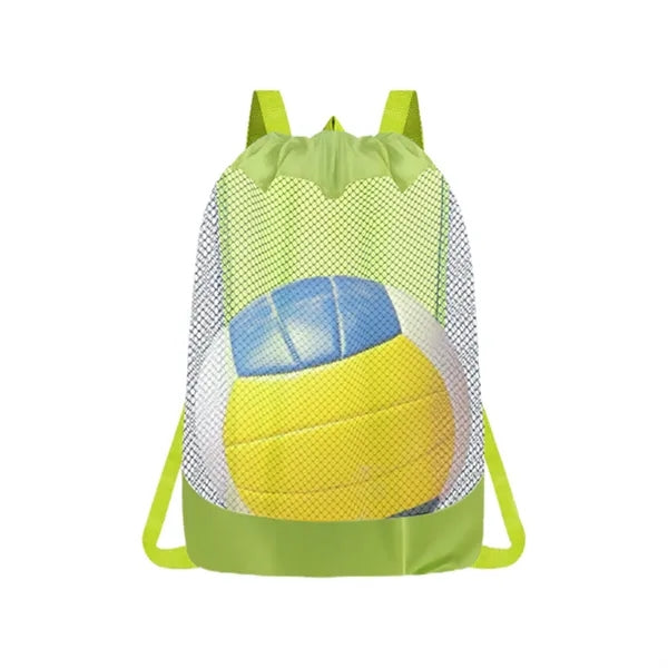 Mesh Drawstring Toy Storage Bag