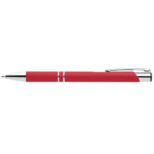 Knight-101 Soft Touch Pens with Chrome Trim
