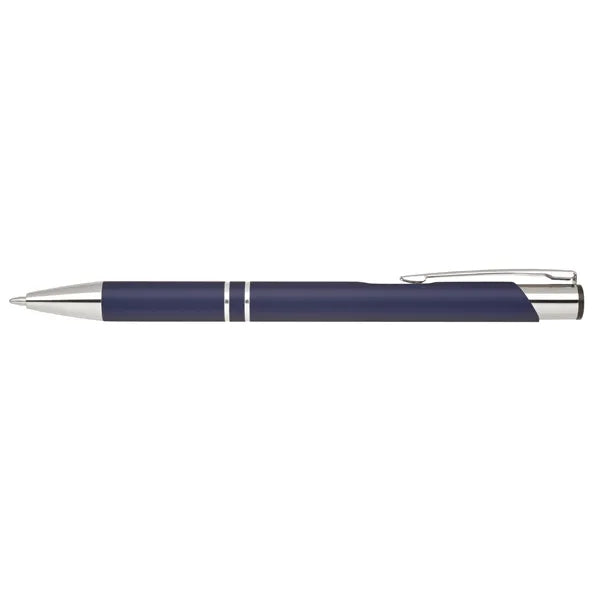 Knight-101 Soft Touch Pens with Chrome Trim