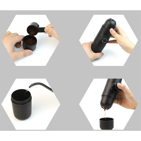 Portable Espresso Machine, Hand Press Manual Coffee