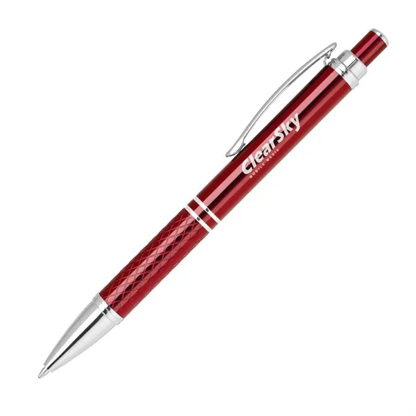 Klavier-IV Click Pen with Diamond Etched Grip
