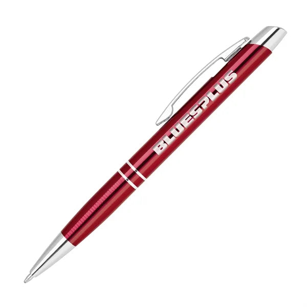 Klavier-V Click Pen with Knurled Grip & Chrome Trim