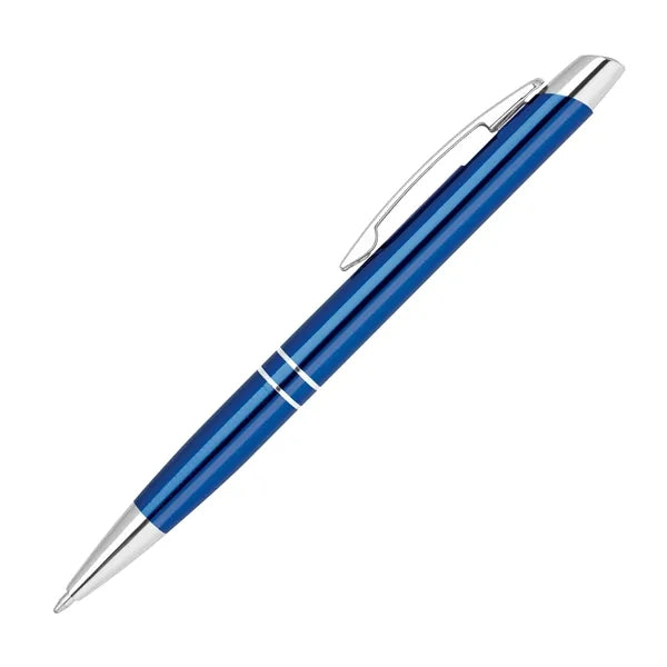 Klavier-V Click Pen with Knurled Grip & Chrome Trim