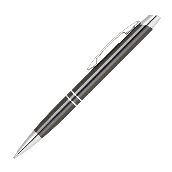 Klavier-V Click Pen with Knurled Grip & Chrome Trim