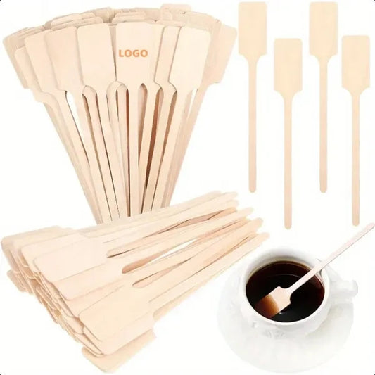 Biodegradable Wooden Coffee Stirrers