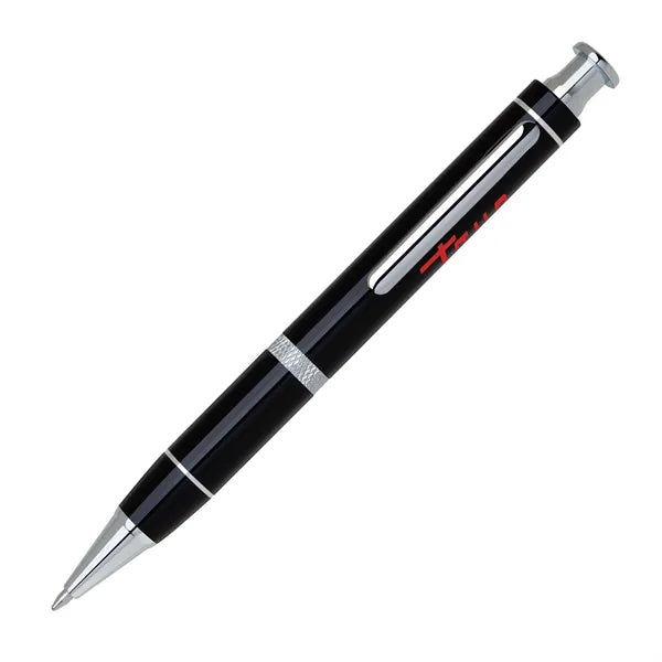 Obsidian-II Click Action Pen with Diamond Band