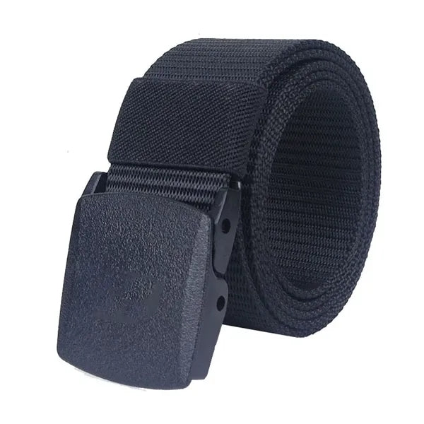 Men Stretch Nylon Belt