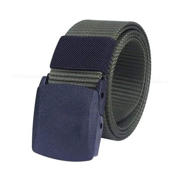 Men Stretch Nylon Belt