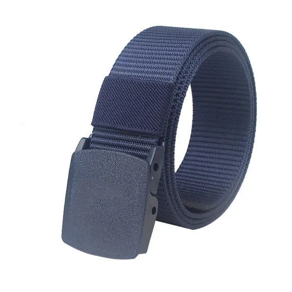 Men Stretch Nylon Belt