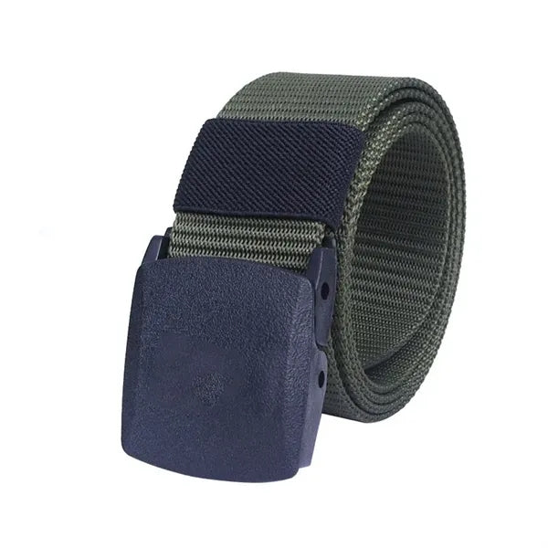 Men Stretch Nylon Belt