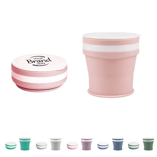 Foldable Silicone Water Cup For Outdoor Camping