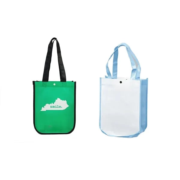 Full color Laminated Round Corner Tote Bag
