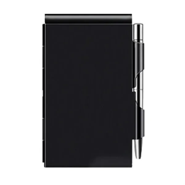 Lightweight Refillable Mini Aluminum Cover Journal with Pen