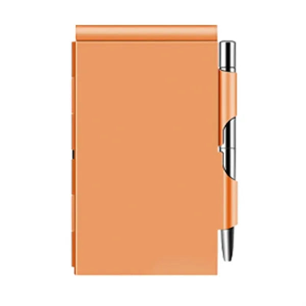 Lightweight Refillable Mini Aluminum Cover Journal with Pen