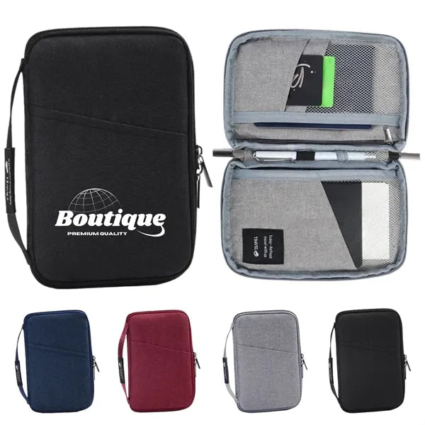 Travel Document Organizer Waterproof Passport Wallet