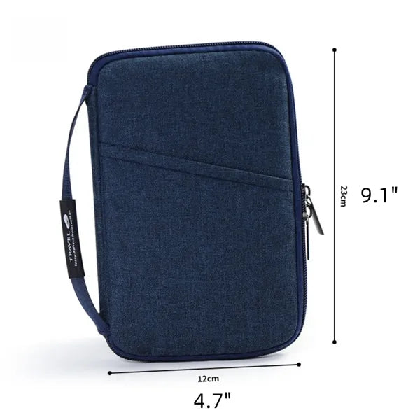 Travel Document Organizer Waterproof Passport Wallet