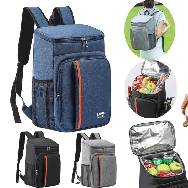 Logo Outdoor Insulated Picnic Cooler Backpack
