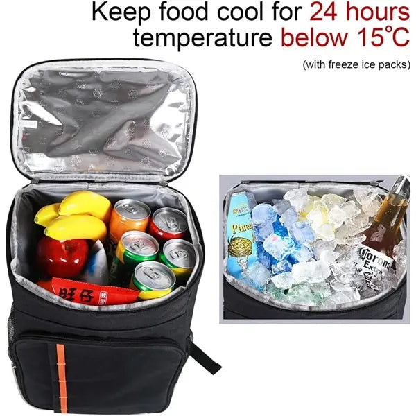 Logo Outdoor Insulated Picnic Cooler Backpack