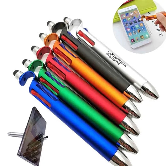 4-in-1 Ballpoint Pen With Touchscreen