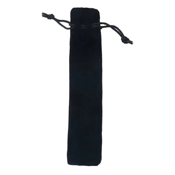 Metal Smooth Writing Ballpoint Pen Set Soft Flannel Sleeve