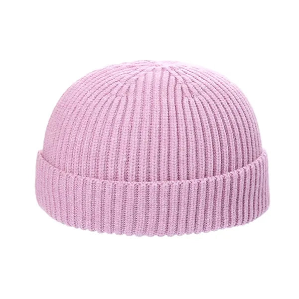 Fisherman Beanie Roll up Edge Skullcap