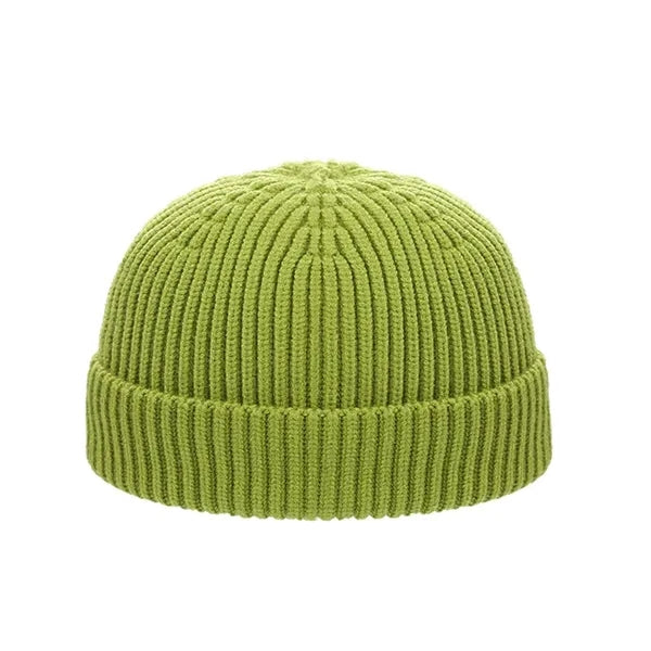 Fisherman Beanie Roll up Edge Skullcap