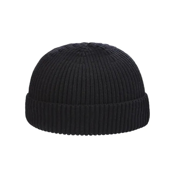 Fisherman Beanie Roll up Edge Skullcap