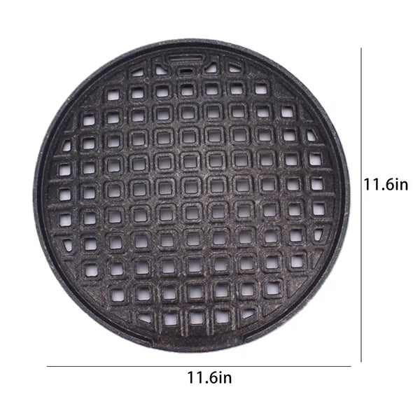 13" Korean-Style Stainless Steel Non-Stick Barbecue Pan