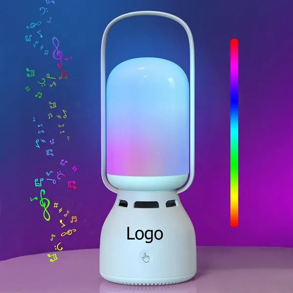 Bluetooth Speaker with Lights Rechargeable