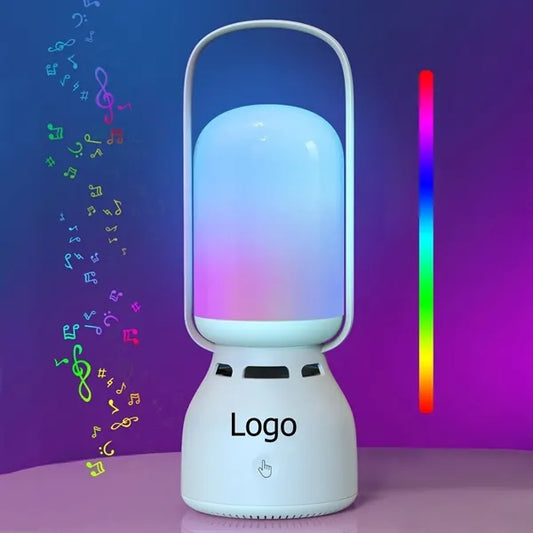 Bluetooth Speaker with Lights Rechargeable