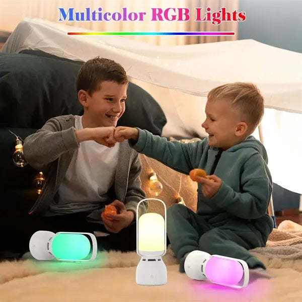 Bluetooth Speaker with Lights Rechargeable