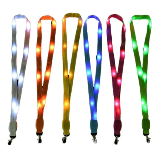 Christmas LED Light Up Lanyard