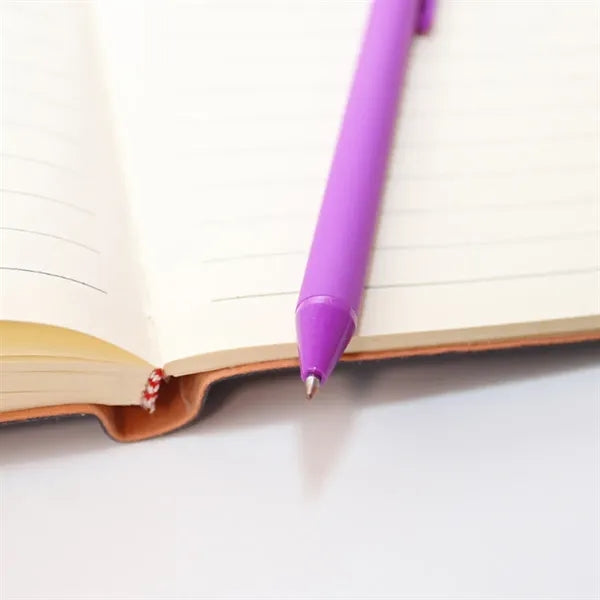 Anti-Skid Grip Large Ink Capacity Press-Type Ballpoint Pen