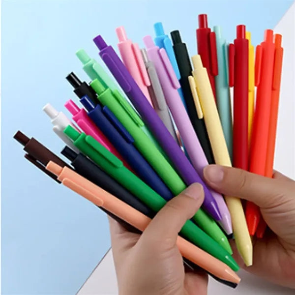 Anti-Skid Grip Large Ink Capacity Press-Type Ballpoint Pen