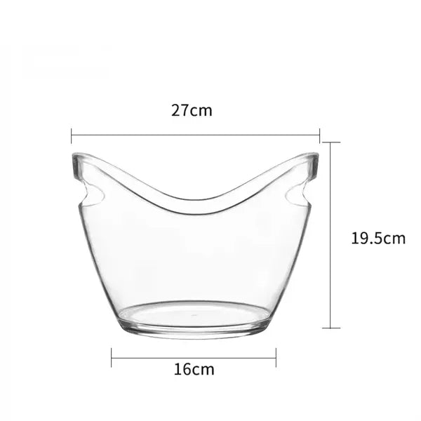 4L Plastic Ice Bucket