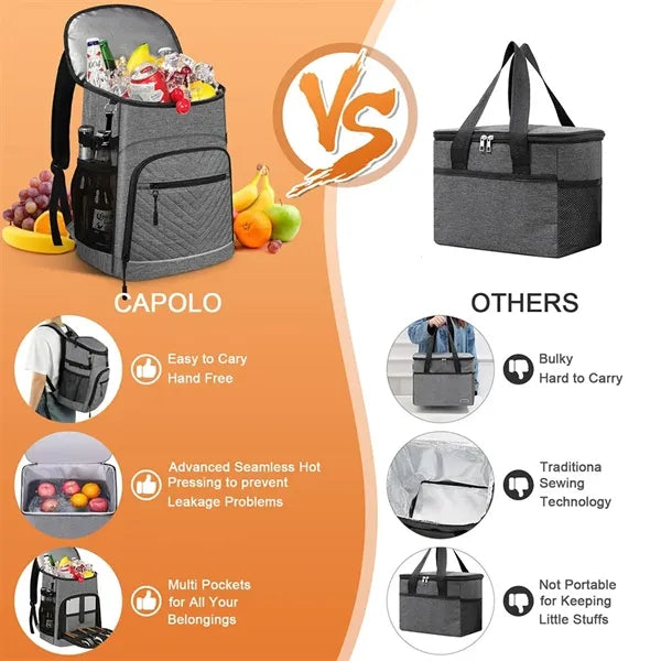 Large Capacity Travel Camping Beach Cooler Backpack