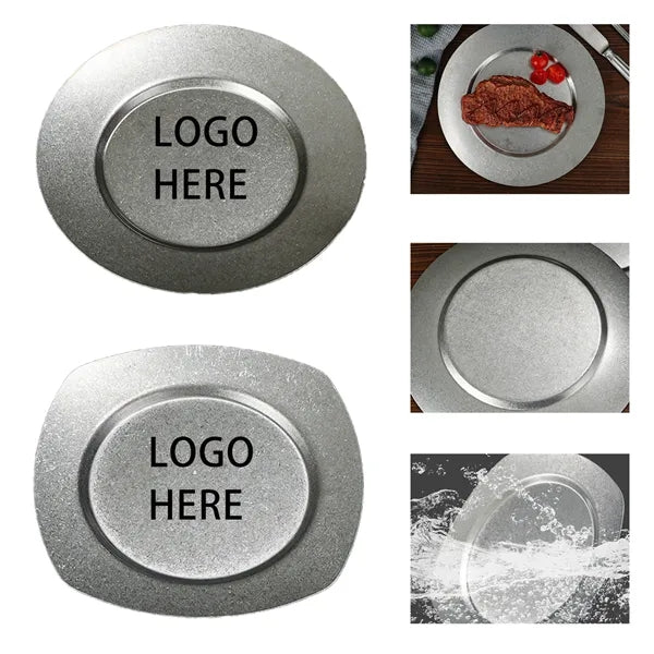 5.5" Stainless Steel Steak Plate