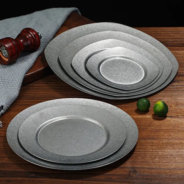 5.5" Stainless Steel Steak Plate