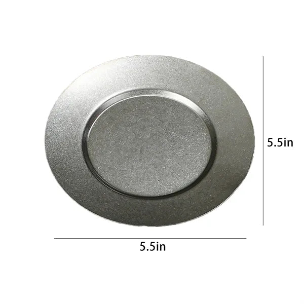 5.5" Stainless Steel Steak Plate