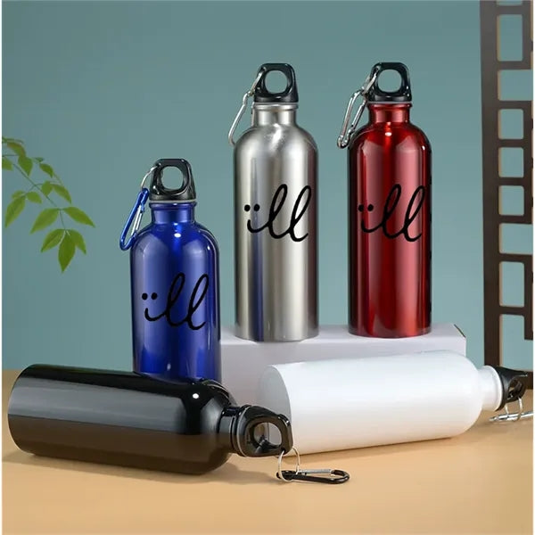 Sports Water Bottle With Carabiner