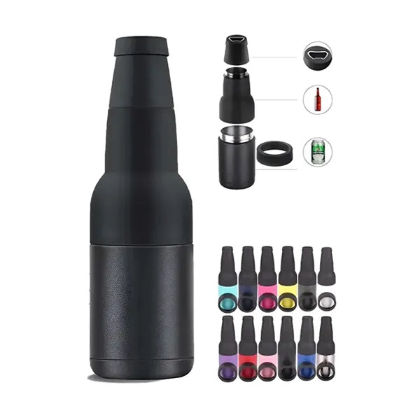 3 in 1 Beer Bottle Insulator Can Cooler