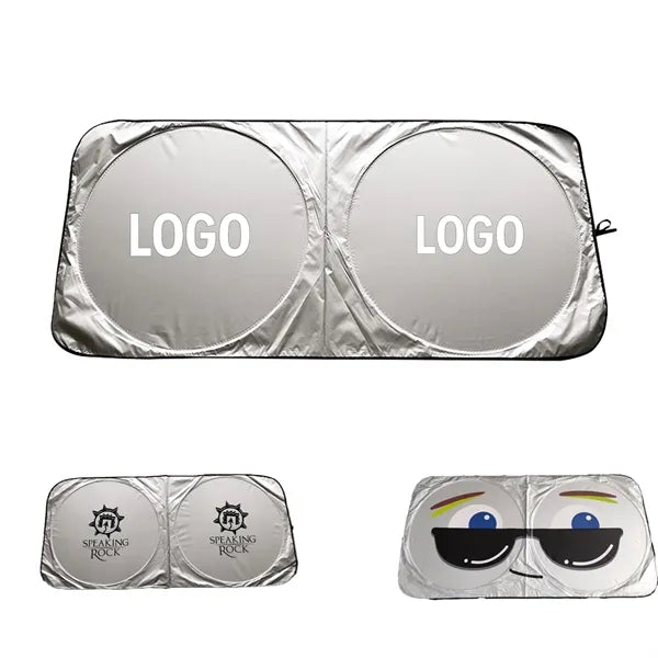 Full Color Foldable Car Windshield Sunshade