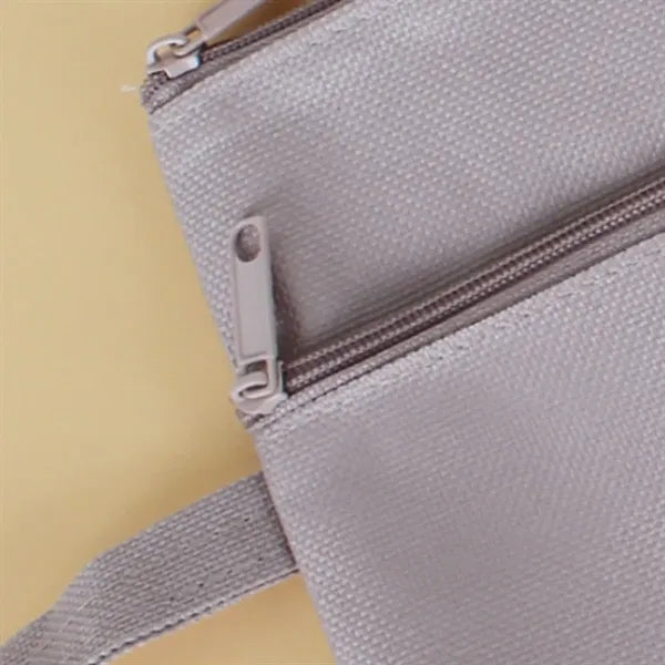 A4 Lightweight Multi-Layer Zipper Oxford Organizer Bag