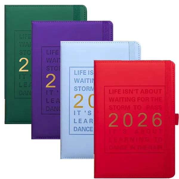 Weekly Monthly Daily Planner 2025-2026 Notebook