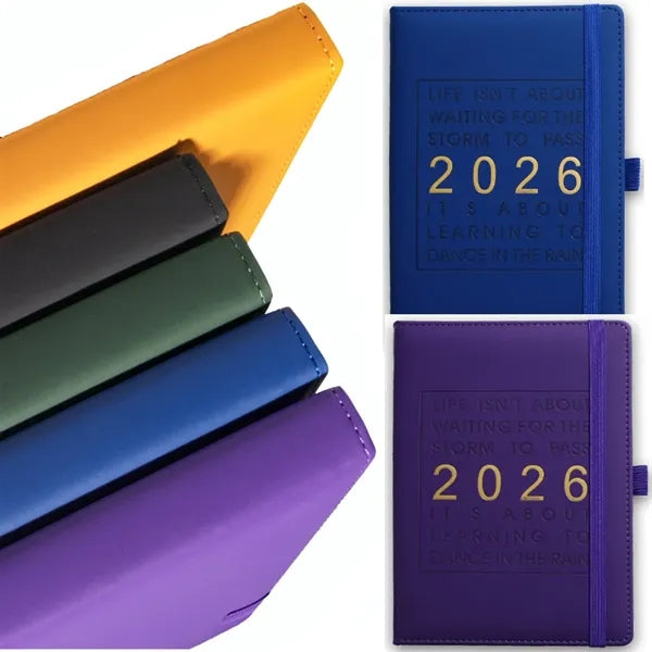 Weekly Monthly Daily Planner 2025-2026 Notebook