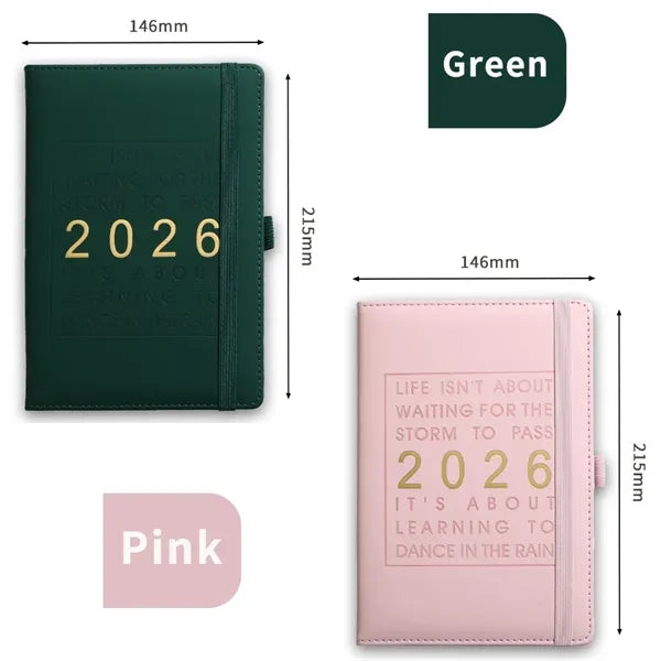 Weekly Monthly Daily Planner 2025-2026 Notebook