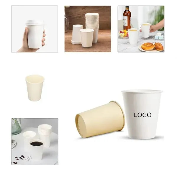 7oz Thick Insulated Coffee Cups - Disposable Hot Drinkware